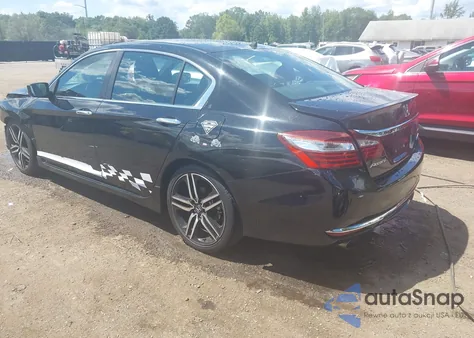 2016 Honda Accord Sport from USA, damaged, VIN 1HGCR2F53GA215802